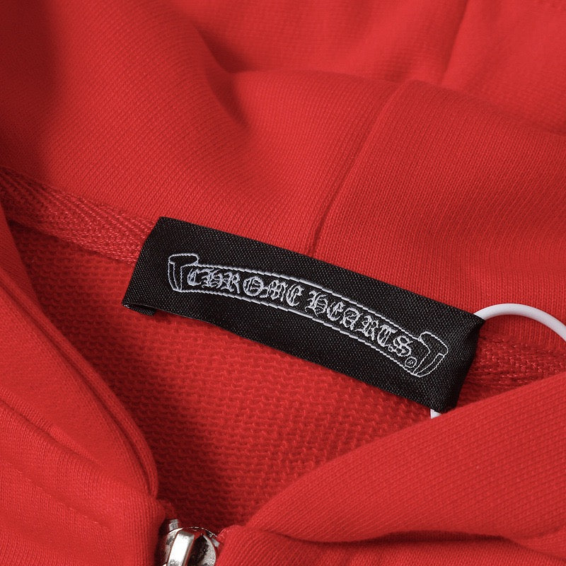 Chrome Hearts zipper hoodie 7019