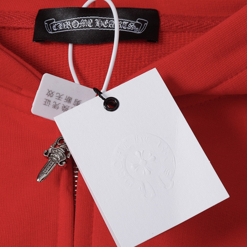 Chrome Hearts zipper hoodie 7019