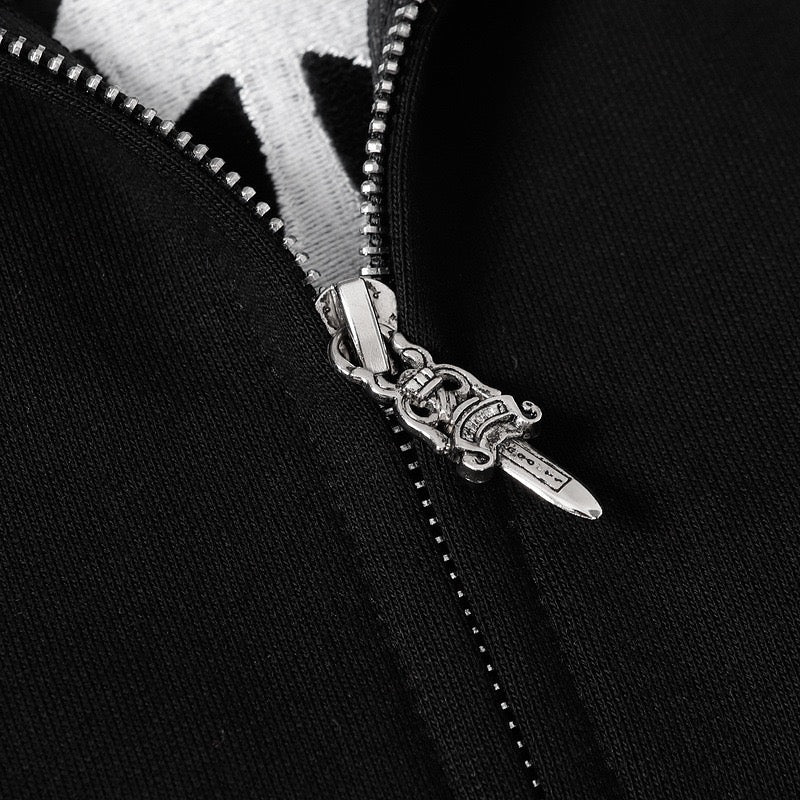 Chrome Hearts zipper hoodie 7019
