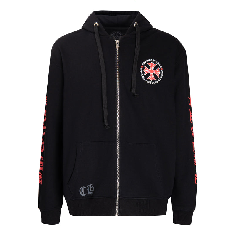 Chrome Hearts Zip Up Hoodie N5002