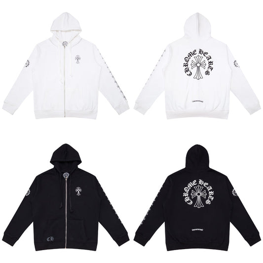 Chrome Hearts Zip Up Hoodie N5007
