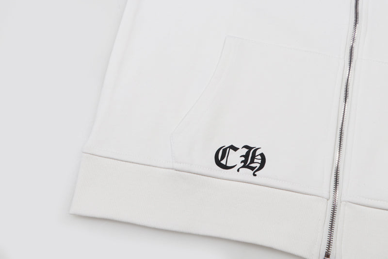 Chrome Hearts Zip Up Hoodie