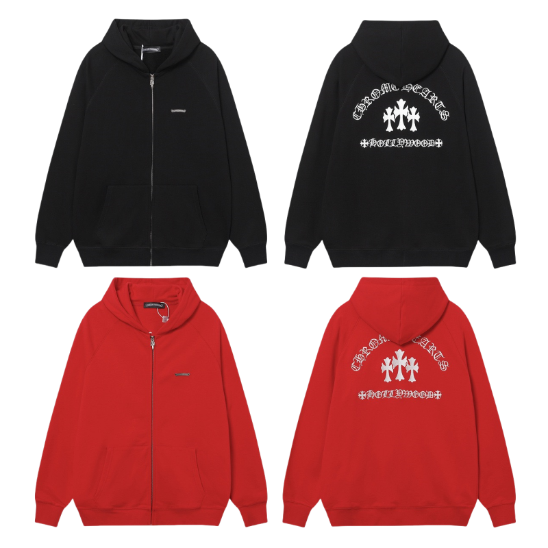 Chrome Hearts zipper hoodie 7019