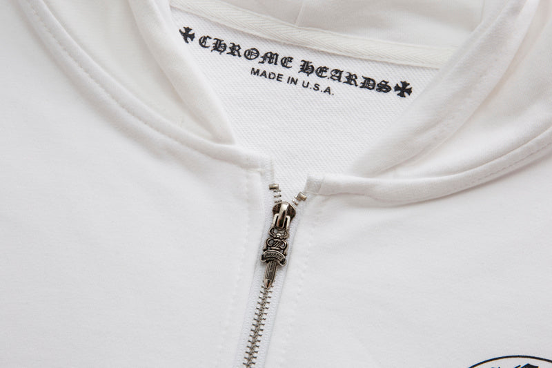 Chrome Hearts Zip Up Hoodie N5004