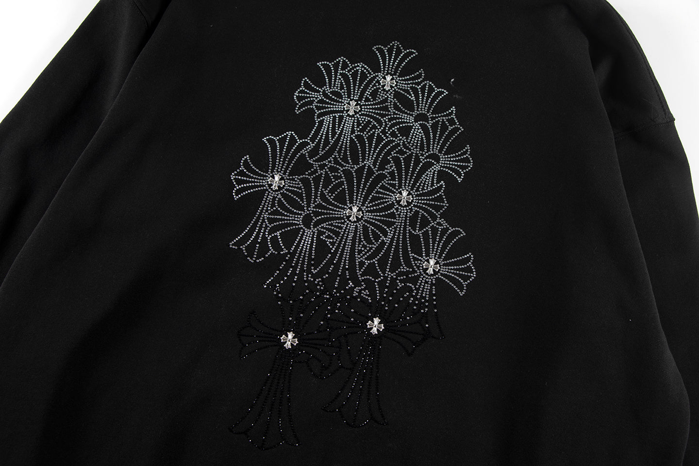 Chrome Hearts Zippered Sweatshirt TQ02