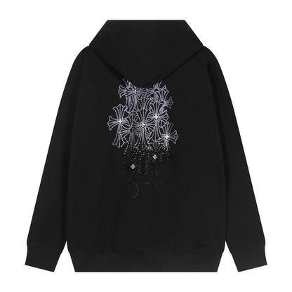 Chrome Hearts Zippered Sweatshirt TQ02