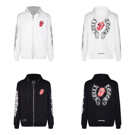 Chrome Hearts Zip Up Hoodie N5013
