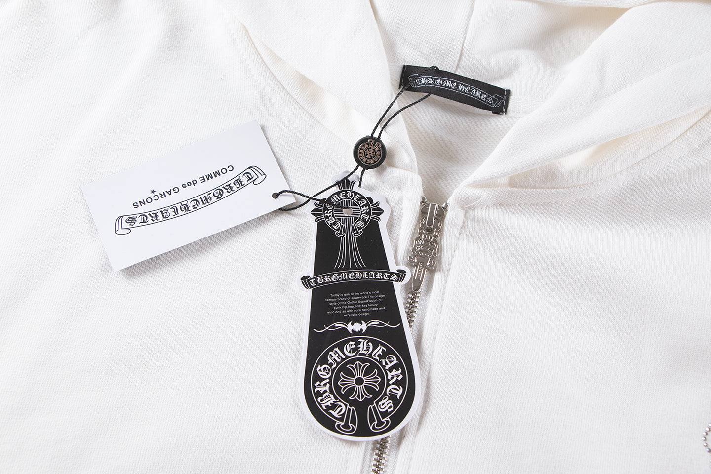 Chrome Hearts Zippered Sweatshirt TQ02