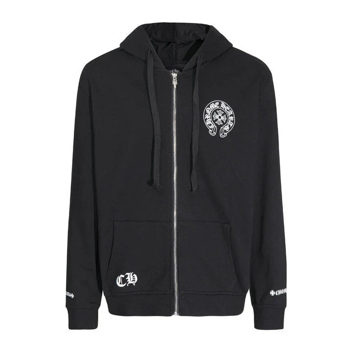 Chrome Hearts Zip Up Hoodie 5009