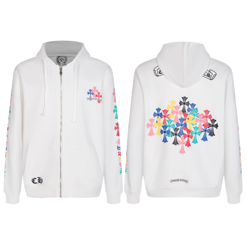 Chrome Hearts Zip Up Hoodie