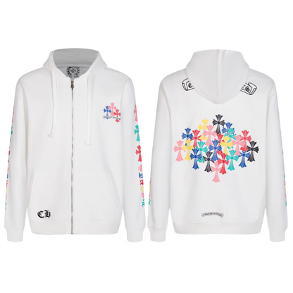 Chrome Hearts Zip Up Hoodie