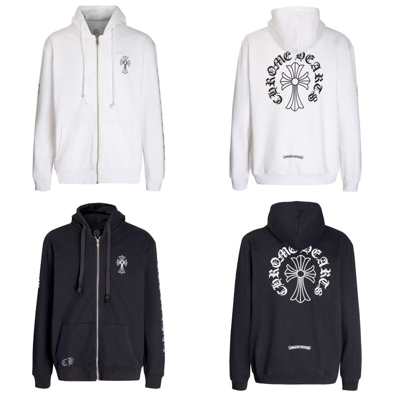 Chrome Hearts Zip Up Hoodie N5007