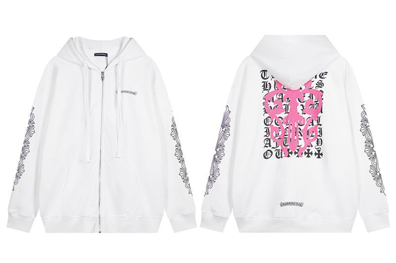 Chrome Hearts Zippered Sweatshirt 5016