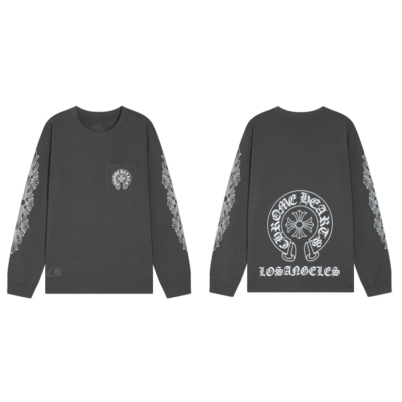 Chrome Hearts Long-Sleeve T-shirt Sweatshirt K8008