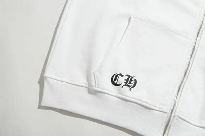 Chrome Hearts Zip Up Hoodie 5009