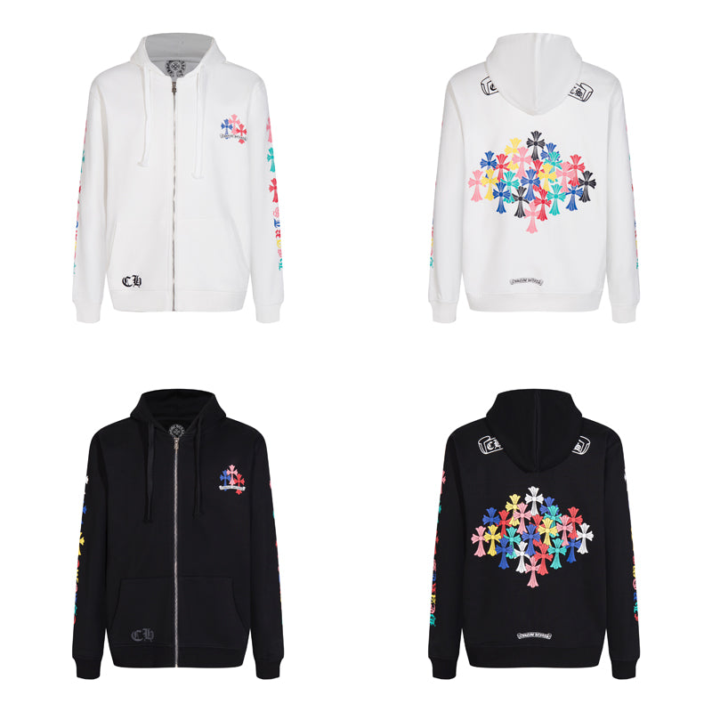 Chrome Hearts Zip Up Hoodie