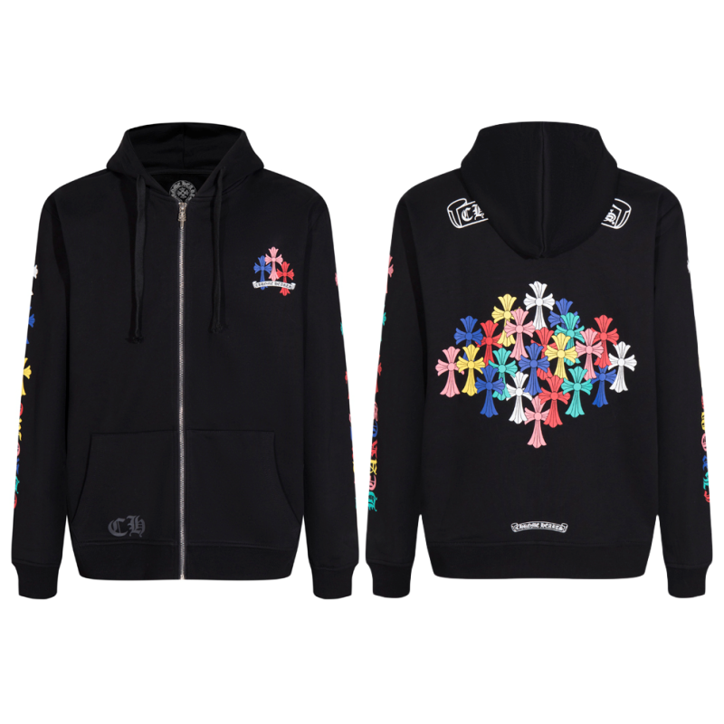Chrome Hearts Zip Up Hoodie