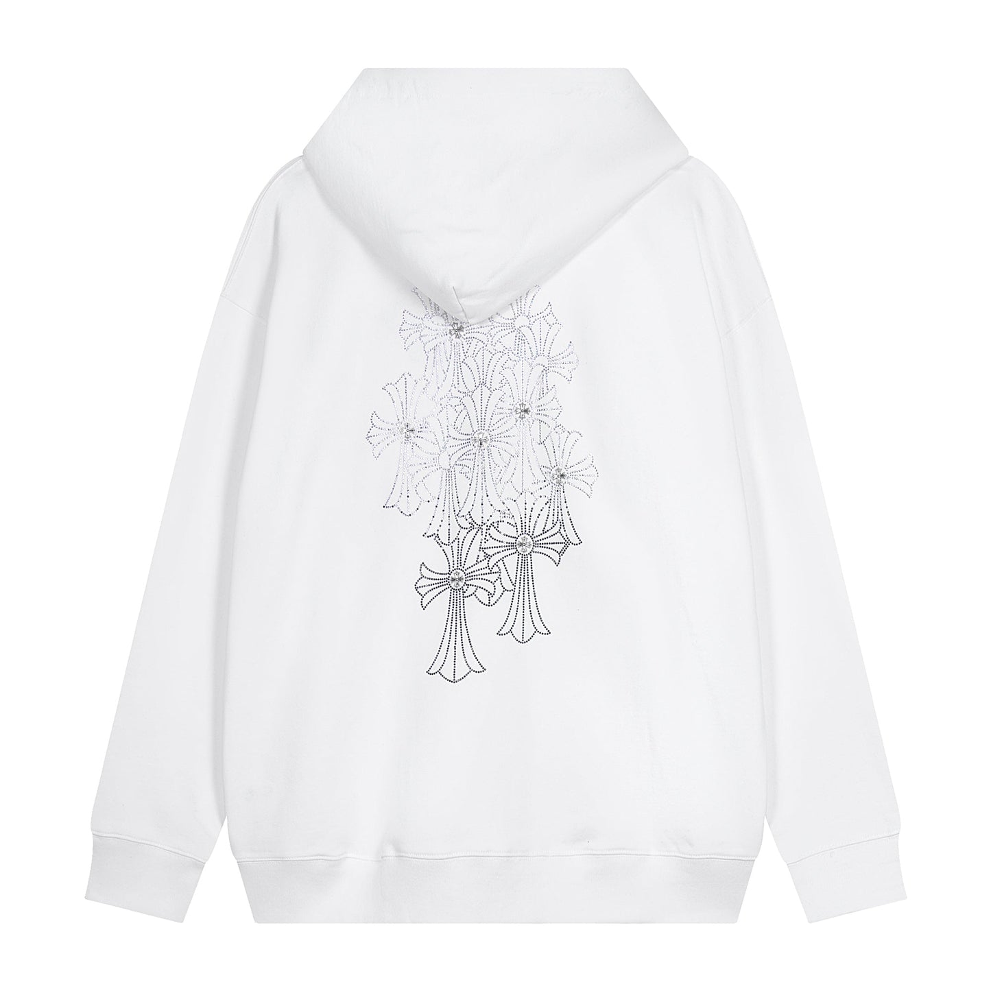 Chrome Hearts Zippered Sweatshirt TQ02