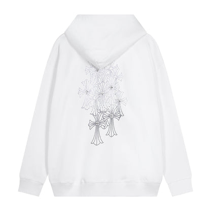 Chrome Hearts Zippered Sweatshirt TQ02