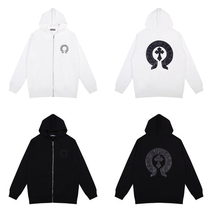 Chrome Hearts Zippered Sweatshirt 5020
