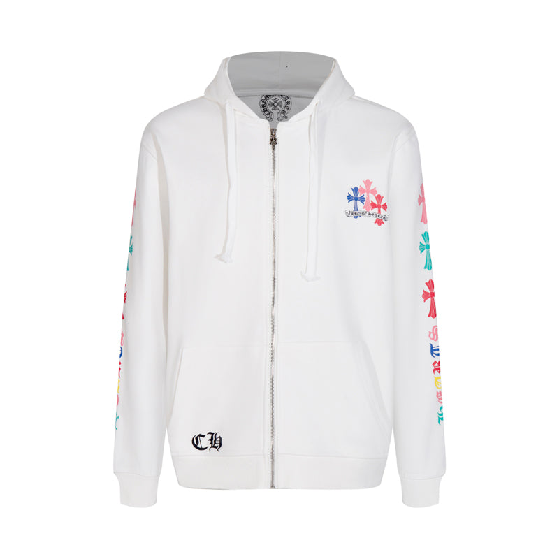 Chrome Hearts Zip Up Hoodie