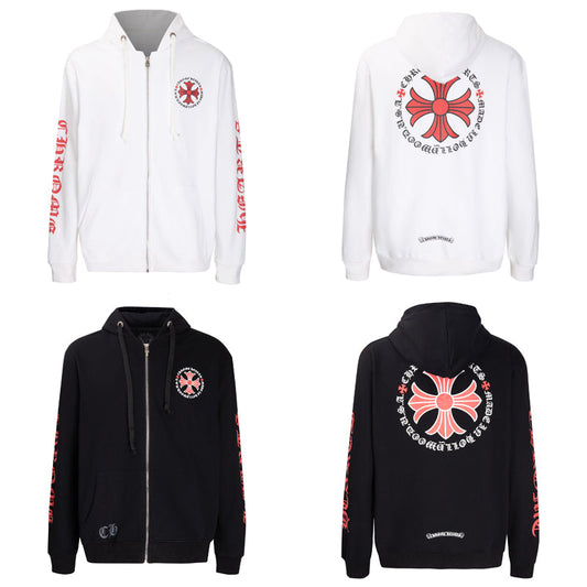Chrome Hearts Zip Up Hoodie N5002