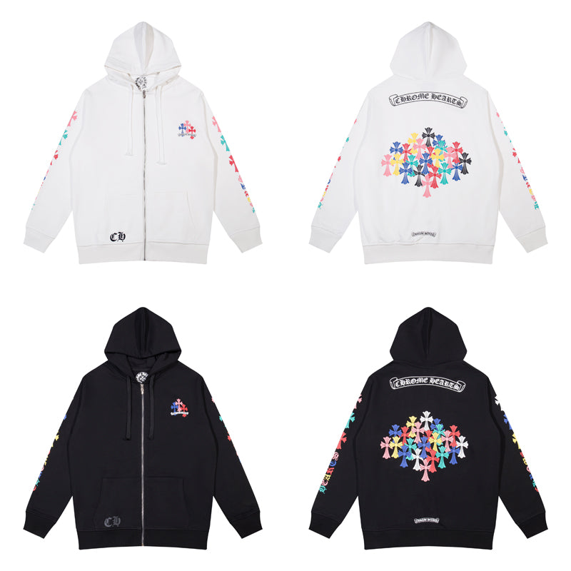 Chrome Hearts Zip Up Hoodie