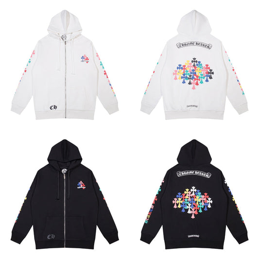 Chrome Hearts Zip Up Hoodie