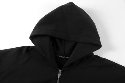 Chrome Hearts Zippered Sweatshirt TQ02