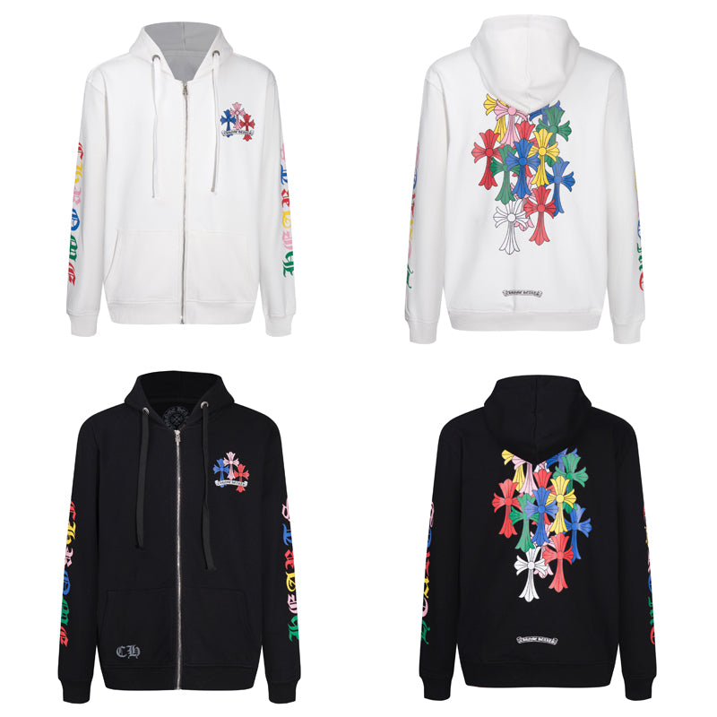 Chrome Hearts Zip Up Hoodie N5010