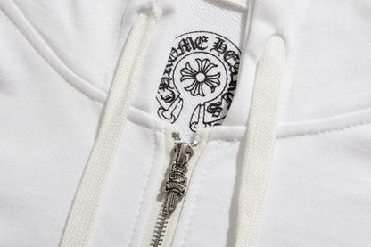 Chrome Hearts Zip Up Hoodie 5009