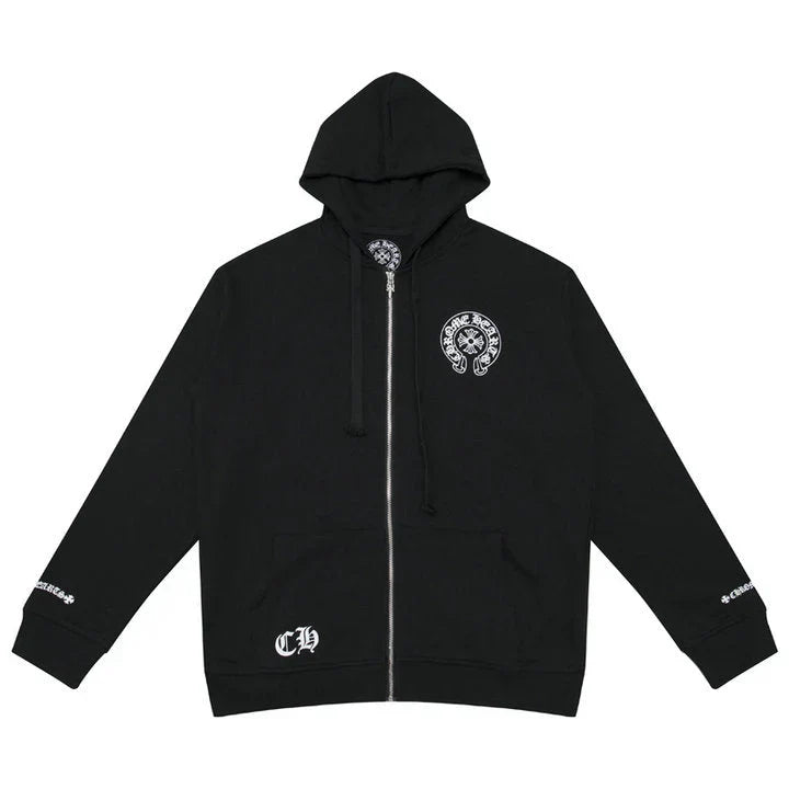 Chrome Hearts Zip Up Hoodie 5009