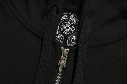 Chrome Hearts Zip Up Hoodie 5009